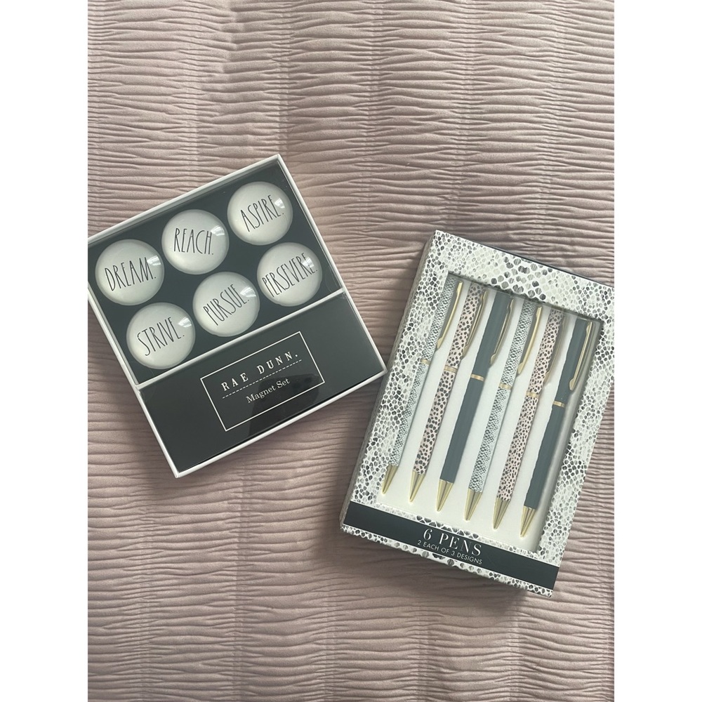 Magnet set & Pens